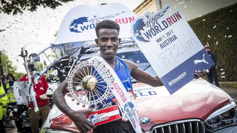 Lemawork Ketema Wings for Life World Run 2017